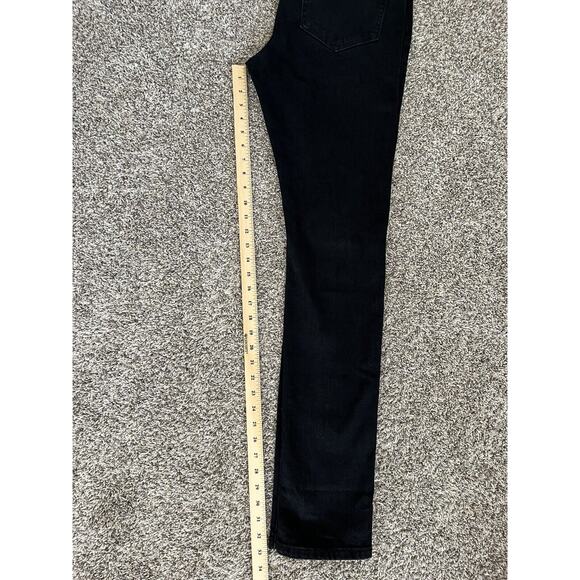 WELL KNOWN Dean Street Jeans Men Jet Black SZ 34 Stretch Distressed MSRP $200 - Picture 12 of 12